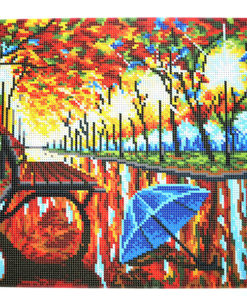 schema brodat toamna in parc