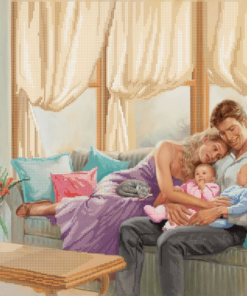 schema brodat familia