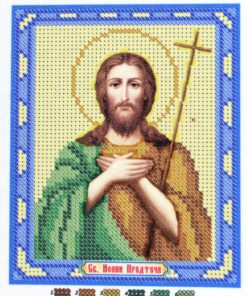 Broderie Sfântul Ioan Botezătorul– format A5, 3,001 mărgele.