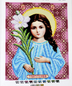 Broderie Maica Domnului la 3 ani – format A4, 7.026 mărgele.