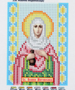 Broderie Sfânta Ioana – format A6, 1,581 mărgele.