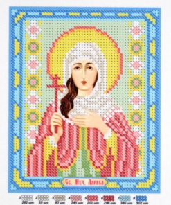 Broderie Sfânta Larisa – format A5, 3,068 mărgele.