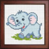 broderie cu elefant