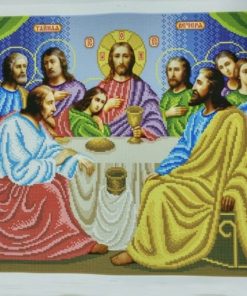 broderie cu margele A2 Cina cea de taina Bsr2001