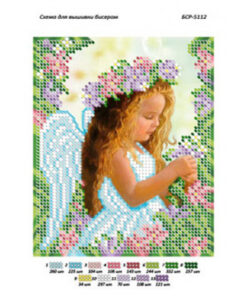 Broderie Înger Mic– format A5, 2,648 mărgele.