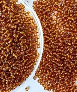 Mărgele Preciosa 10/0 cod 17090 cafeniu lucios ambalaj angro, perlă, ideale pentru broderii mari și ateliere handmade.