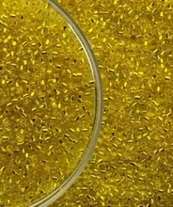 Mărgele Preciosa 10/0 cod 87010 galben lucios ambalaj angro, perlă, ideale pentru broderii mari și ateliere handmade.