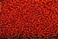 Mărgele Preciosa 10/0 cod 97050 rosu lucios ambalaj angro, perlă, ideale pentru broderii mari și ateliere handmade.