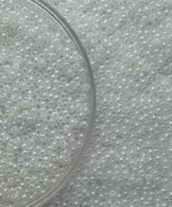 Mărgele Preciosa 10/0 cod 57102 alb lucios ambalaj angro, perlă, ideale pentru broderii mari și ateliere handmade.