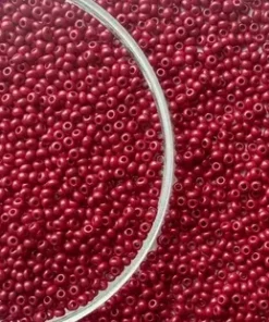 Mărgele Preciosa 10/0 cod 93210 rosu lucios ambalaj angro, perlă, ideale pentru broderii mari și ateliere handmade.