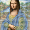 Broderie cu mărgele Mona Lisa A3 dimensiune 27x36 cm, 25 de culori, 16,625 mărgele.