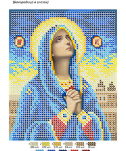 Broderie Blagovestenie - format A5, 3,271 mărgele.