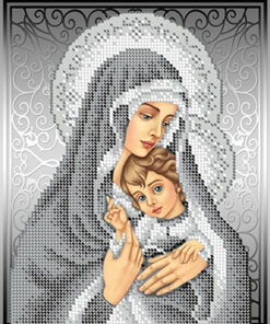 Broderie Madona cu Pruncul – format A4, 4,808mărgele.