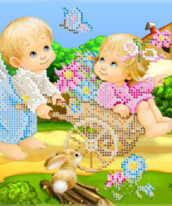 Broderie Ingerași – format A4, 2,533 mărgele.