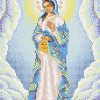 Broderie Fecioara Maria Însărcinată – format A4, 8,626 mărgele.