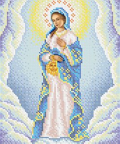 Broderie Fecioara Maria Însărcinată – format A4, 8,626 mărgele.