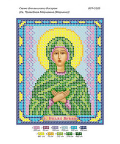 Broderie Sfânta Mariana - format A5, 3,416 mărgele.