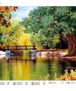 DANA324 Broderie cu margele"Toamna"