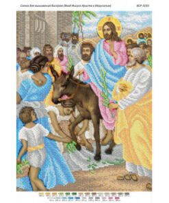 BSR3233 INTRAREA LUI ISUS HRISTOS IN IERUSALIM A3