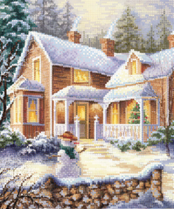 TA477 Broderie Casa de vis Atmosfera de vacanta