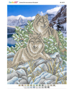 Broderie cu mărgele Lipii A3 dimensiune 27x36 cm, 26 de culori, 14,587 mărgele.