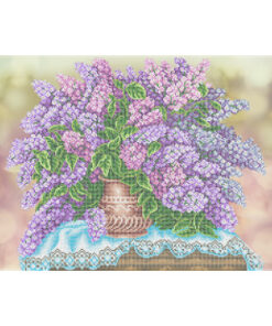Broderie cu mărgele LILIAC A2 dimensiune 41,2×58,2 cm, 29 de culori, 32.194 mărgele