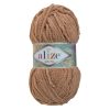 Fir Alize Softy Plus cafeniu 199, gros și pufos, ideal pentru păturici, haine și jucării handmade.
