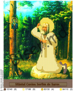 BMR4023 BRODERIE SERAFIM DIN SAROV