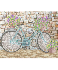 BS3104 BICICLETA CU FLORI A3