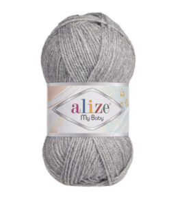 Fir Alize My Baby sur 021, moale și fin, ideal pentru haine și accesorii de copii.