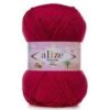 Fir Alize Şekerim Bebe rosu 798, moale și colorat, ideal pentru haine și accesorii pentru copii.