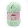 Fir Himalaya Velvet verde 90007, gros și catifelat, ideal pentru păturici, perne și jucării handmade