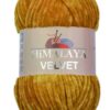 Fir Himalaya Velvet cafeniu 90030, gros și catifelat, ideal pentru păturici, perne și jucării handmade