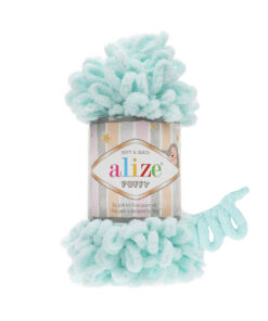 Fir Alize Puffy 015, 100% micropoliester, moale si pufos