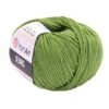 Fir YarnArt Jeans verde 069, fin și ușor, ideal pentru amigurumi, haine de vară și accesorii handmade.