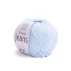 Fir YarnArt Jeans albastru 075, fin și ușor, ideal pentru amigurumi, haine de vară și accesorii handmade.