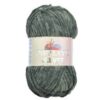 Fir Himalaya Velvet gri 90020, gros și catifelat, ideal pentru păturici, perne și jucării handmade