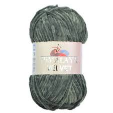 Fir Himalaya Velvet gri 90020, gros și catifelat, ideal pentru păturici, perne și jucării handmade