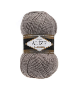 Fir Alize Lana Gold cafeniu 650, moale și călduros, ideal pentru haine tricotate, fulare și pălării handmade