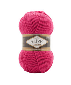 Fir Alize Lana Gold roz 798, moale și călduros, ideal pentru haine tricotate, fulare și pălării handmade