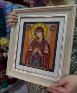 ICOANE DE BRODAT CU MARGELE (RELIGIOASE)