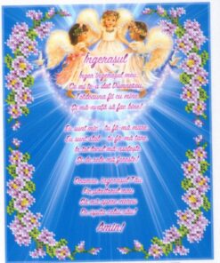 Broderie Îngerașul 1– format A4, 3,443 mărgele.
