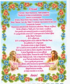 Broderie Crezul– format A4, 2,303 mărgele.