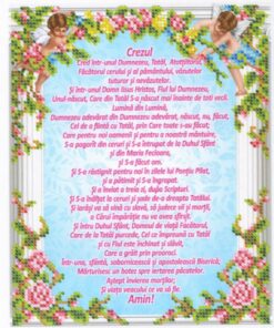 Broderie Crezul– format A4, 2,303 mărgele.