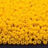 Mărgele Preciosa 10/0 cod 83130 galben lucios ambalaj angro, perlă, ideale pentru broderii mari și ateliere handmade.