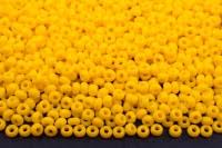 Mărgele Preciosa 10/0 cod 83130 galben lucios ambalaj angro, perlă, ideale pentru broderii mari și ateliere handmade.