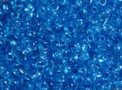 Mărgele Preciosa 10/0 cod 60030 albastru transparent ambalaj angro, perlă, ideale pentru broderii mari și ateliere handmade.