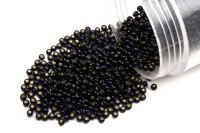 Mărgele Preciosa 10/0 cod 37110 albastru lucios ambalaj angro, perlă, ideale pentru broderii mari și ateliere handmade.
